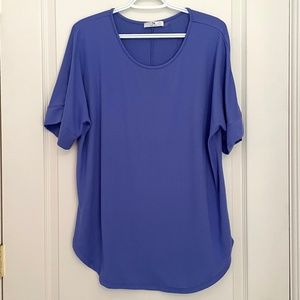 Soft Periwinkle Natori Top Size L